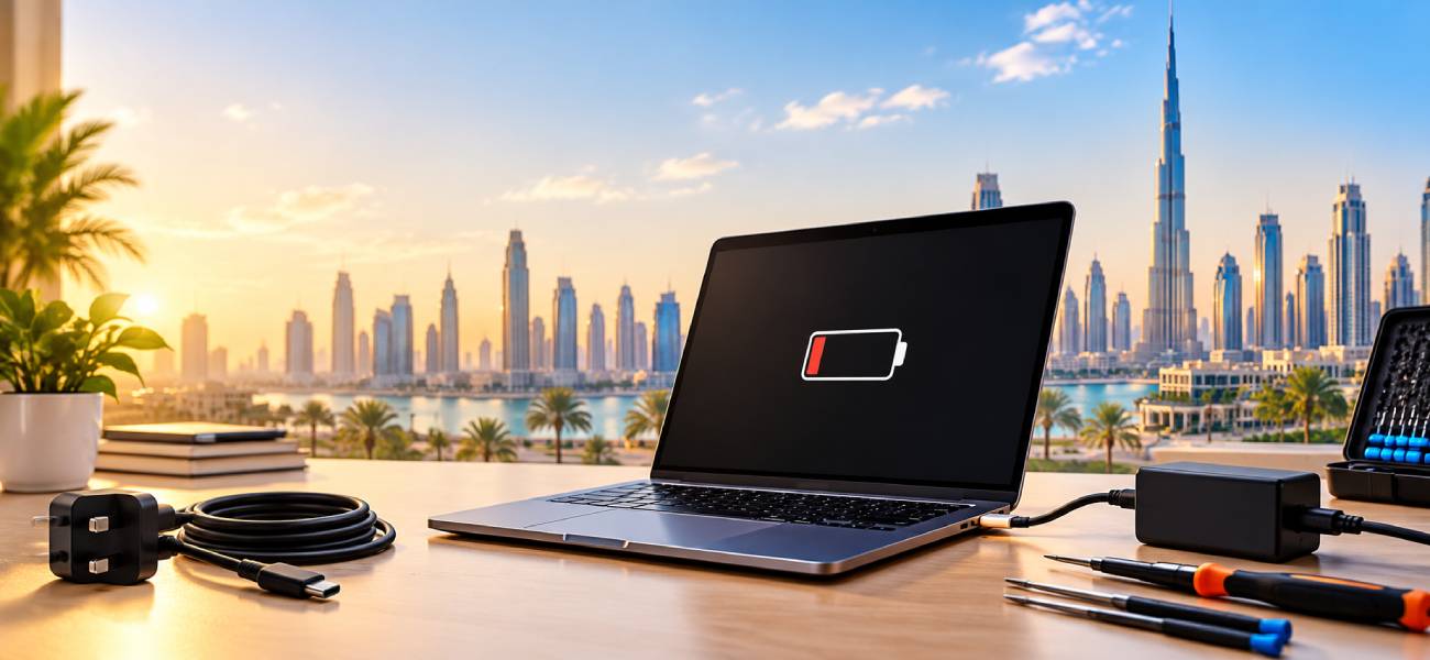 Laptop Not Charging in Dubai? Common Causes and Repair Costs